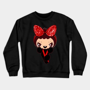 Yaya CatWin YayaLand Scary Mansion Sparkling Scary Mansion Design Crewneck Sweatshirt